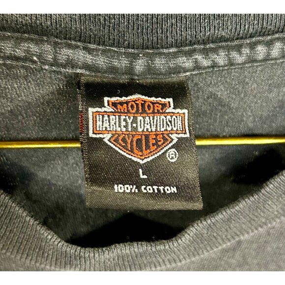 Vintage Harley Davidson Call of the Wild Shirt 90s single stitch - Picture 7 of 8